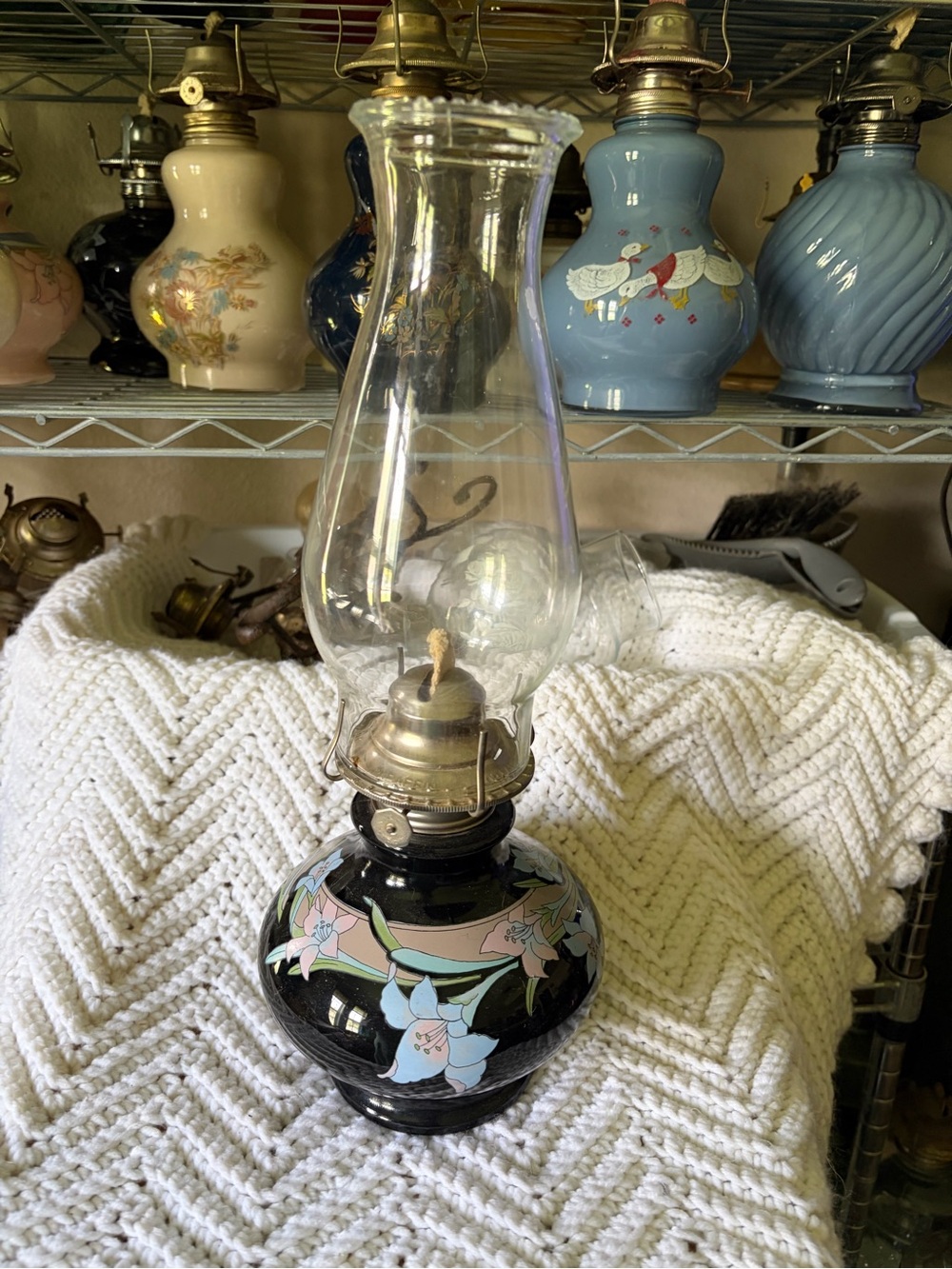 Vintage Kaadan Oil Lamp